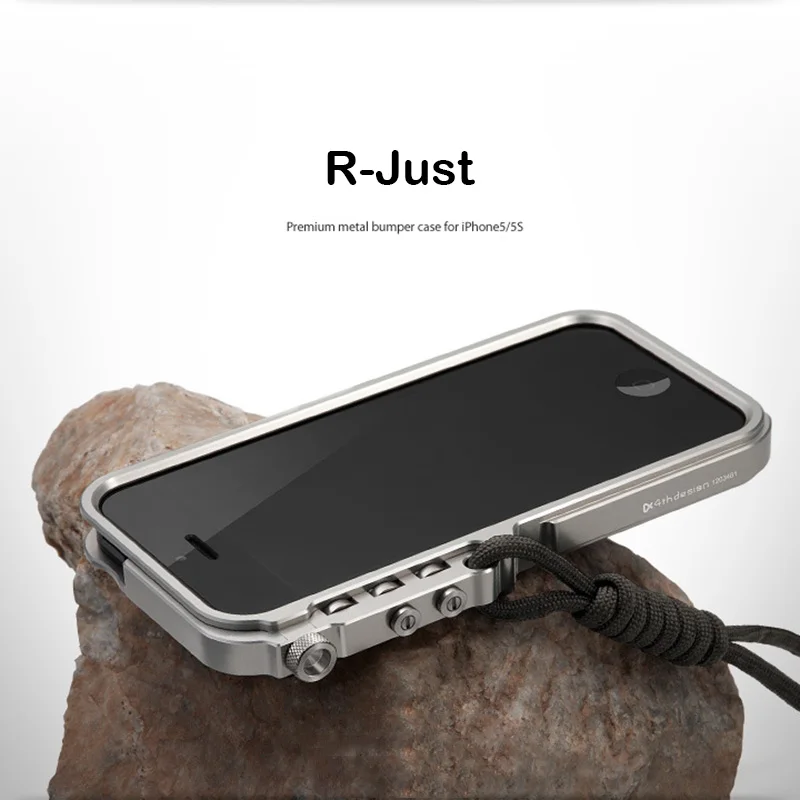 R-просто для iphone 5s чехол SE Супер механическая рука алюминиевый чехол-Бампер