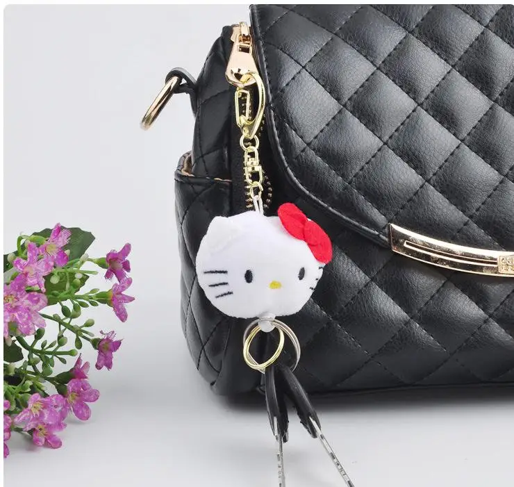 Kawaii My Melody большой ушки Cinnamoroll Собака пудинг собака брелок сумка рюкзак плюшевые