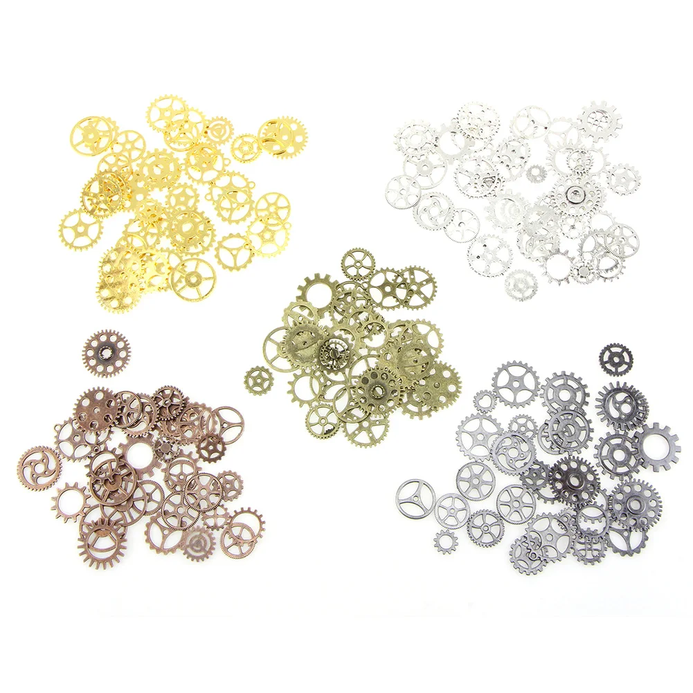 1 партия Cogs винтажные наручные часы браслет аксессуары подвесные колеса