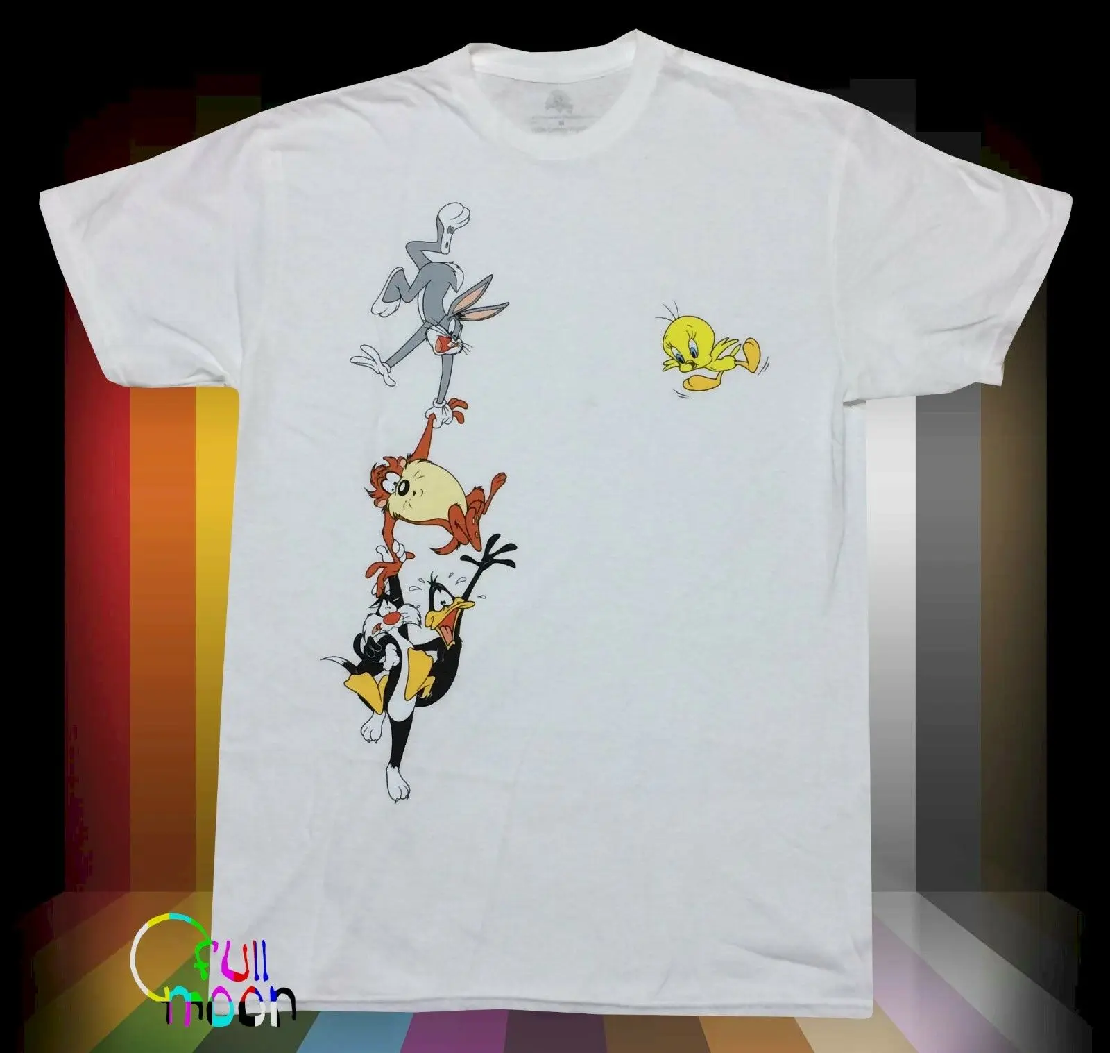 Новые Looney Tunes Make a line винтажные классические мужские футболки с героями
