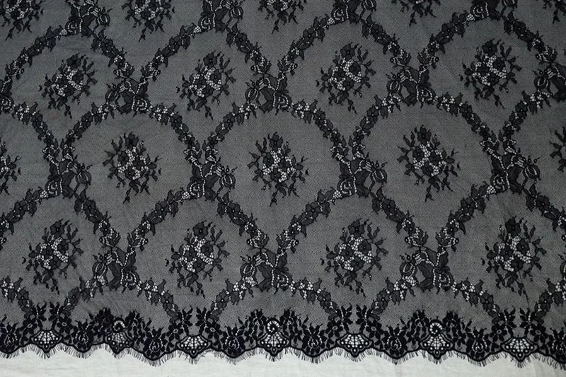 24 м/Лот 70 см Широкий высококачественный экспорт итальянских ресниц кружева