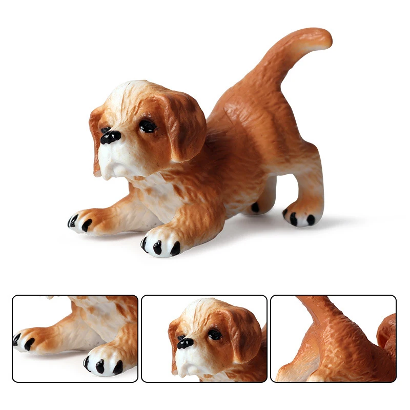 33 Styles Action&Toys Figure Small Mini Family Animal Cute Pet Dog Model Collectible Doll Figure For Kid Children's Gift