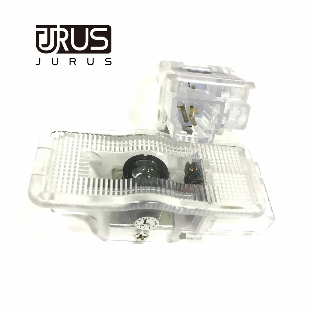 JURUS 2x светодиодный дверь логотипа автомобиля светильник s лазерный проектор для