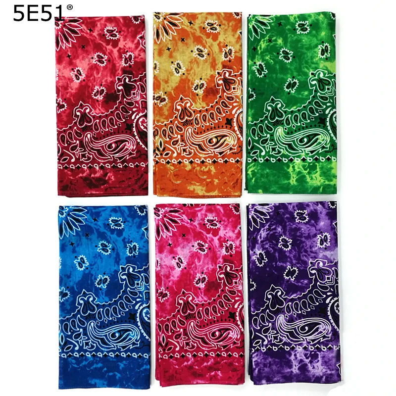 

Sport kerchief headband cotton 100%/ bandhnu printed 55cm/Many Uses