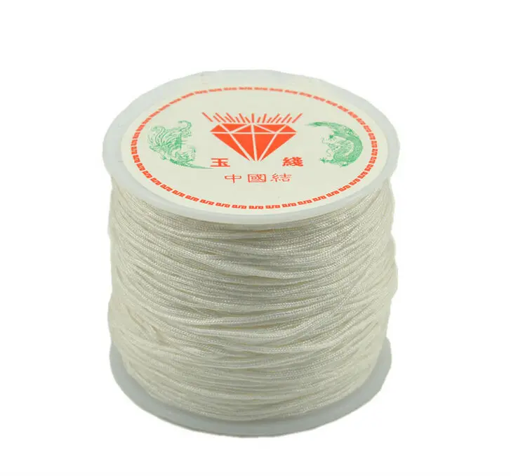 0 8 мм 45 м Waxed Cord Jewelry findings &quotсделай сам&quot для изготовления ткани браслет Цепочки и