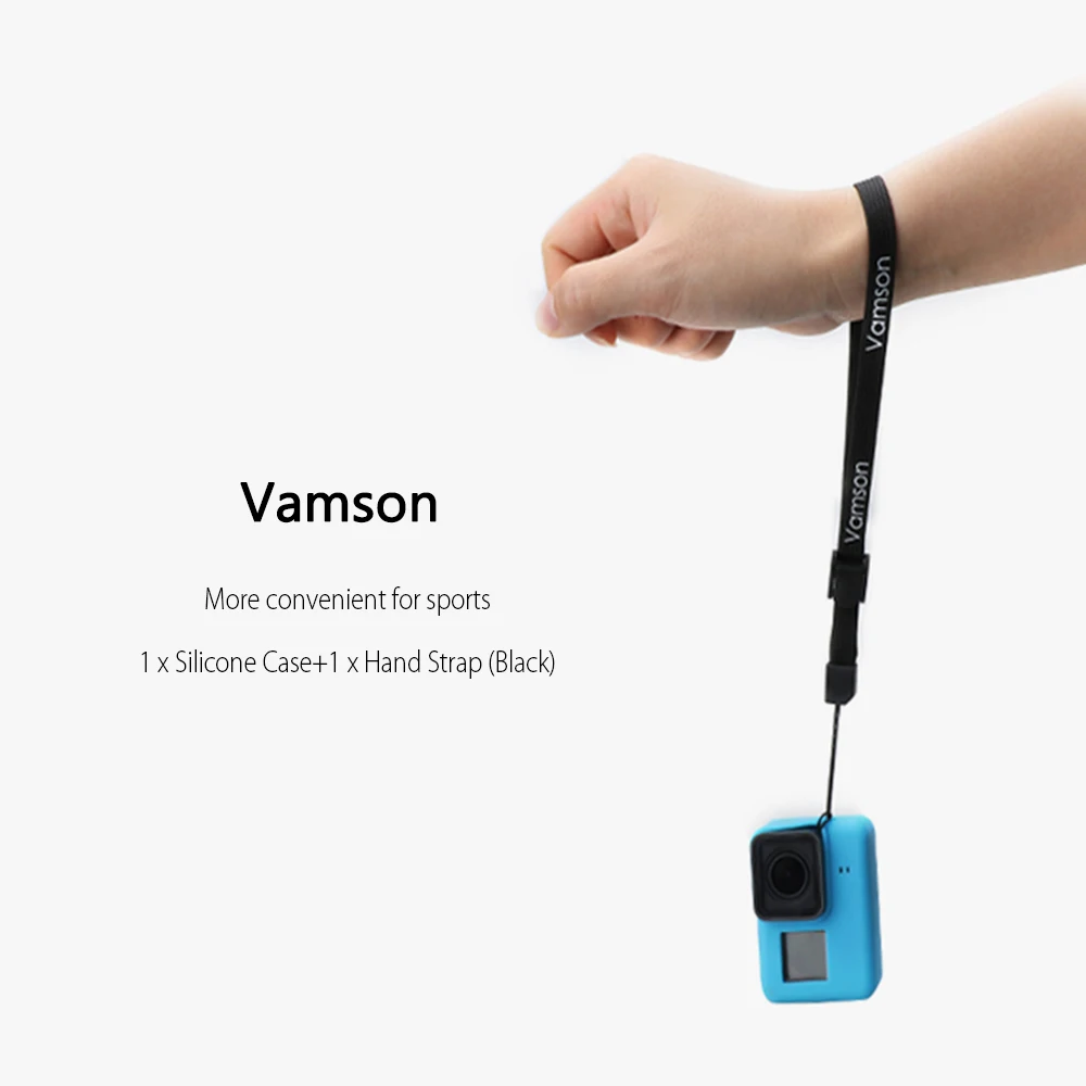 Vamson для Gopro Hero 7 black 6 5 Аксессуары Мягкий силиконовый чехол защитный чехол для Gopro Hero 7 6 5 Black Action camera VP629