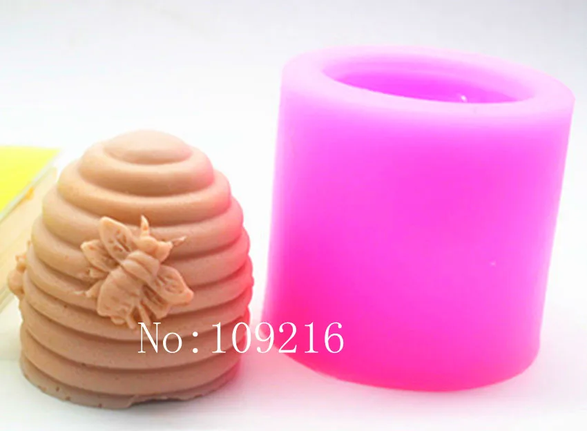 

wholesale!!!1pcs Bees (ABL-C409) Silicone Handmade Soap Mold Crafts DIY Mould