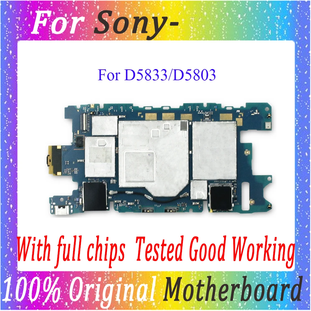 Оригинальная разблокированная материнская плата для sony Xperia Z3 mini D5833 D5803 с чипами