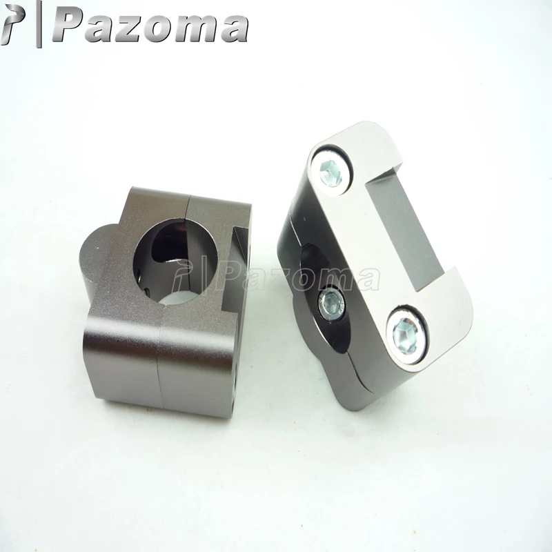 Новинка универсальные серые зажимы для руля барные стояки BMW F 800GS 700GS 800R 1 1/8 ''