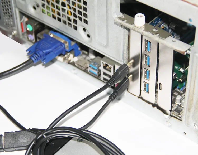2 порта USB 3,1 type-C PCI express Card+ PCIe низкопрофильный кронштейн pci-e 4x к usb3.1 type C адаптер SuperSpeed 10 Гбит/с USB-C
