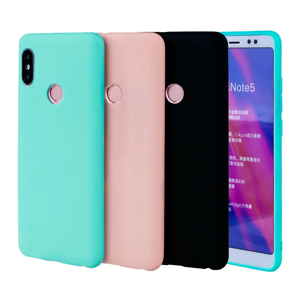Силиконовый чехол для Xiaomi Redmi Note 5 Pro 6 Plus забавные Карамельный цвет милый ультра