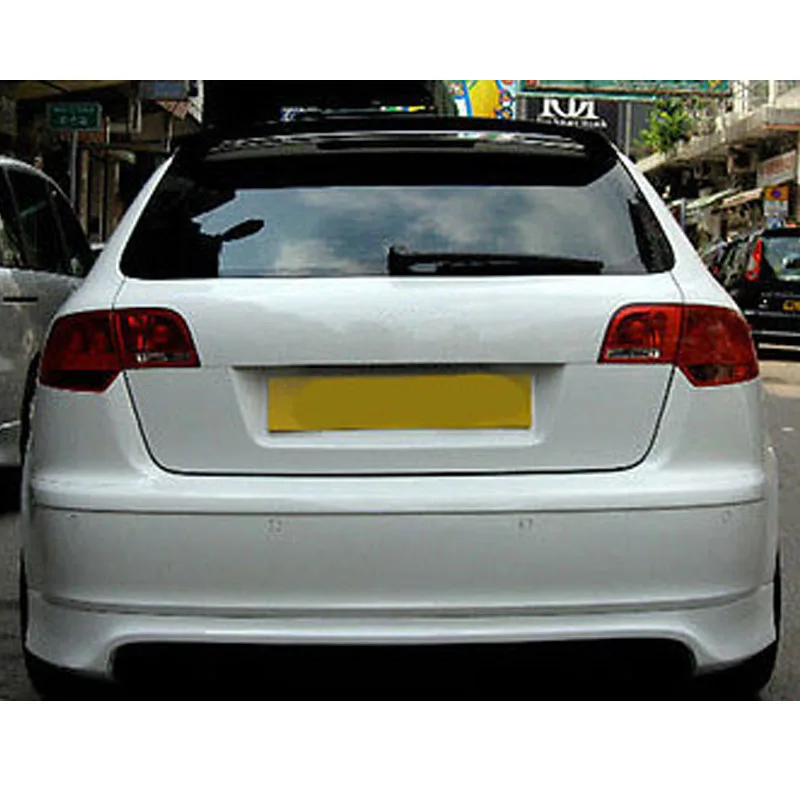 A3 углеродное волокно крыша спойлер крыло для Audi хэтчбек 2009 ~ 2012|Спойлеры и крылья|
