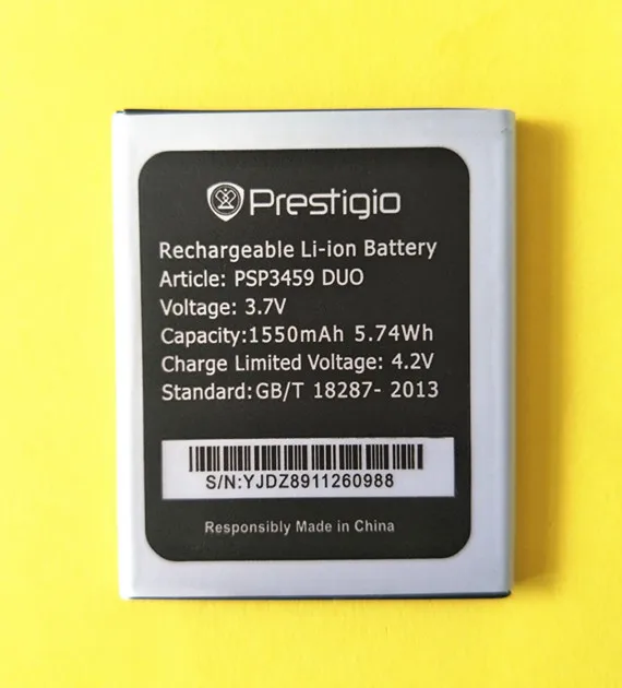 AZK Новый 1550mAh 3 7 V сменный PSP3459 DUO Аккумулятор для Prestigio Wise OX3 Wize N3 PSP3459DUO батарея