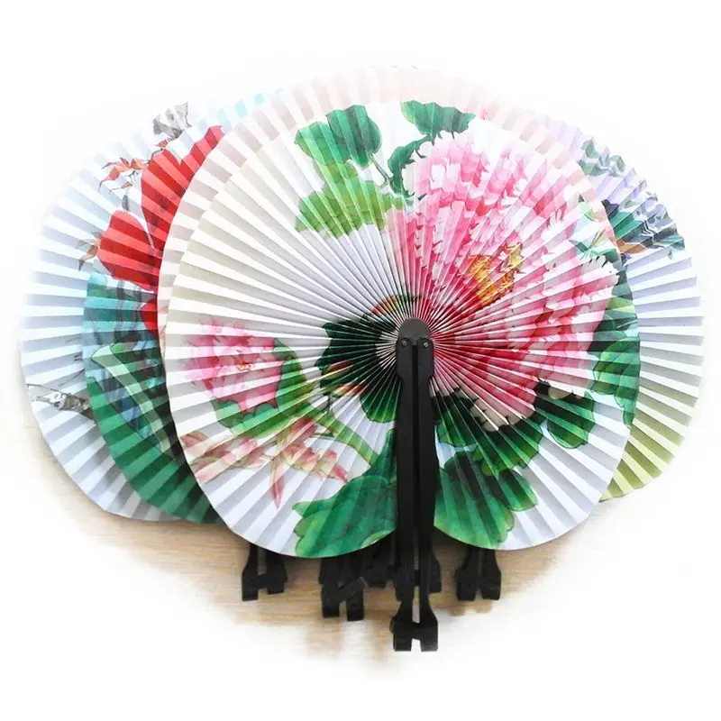 24X складные бумажные Вентиляторы красивый китайский дизайн вечеринка для