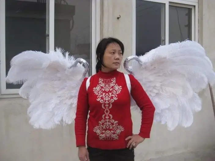 Высококачественные Симпатичные Крылья Ангела и пера для взрослых на заказ