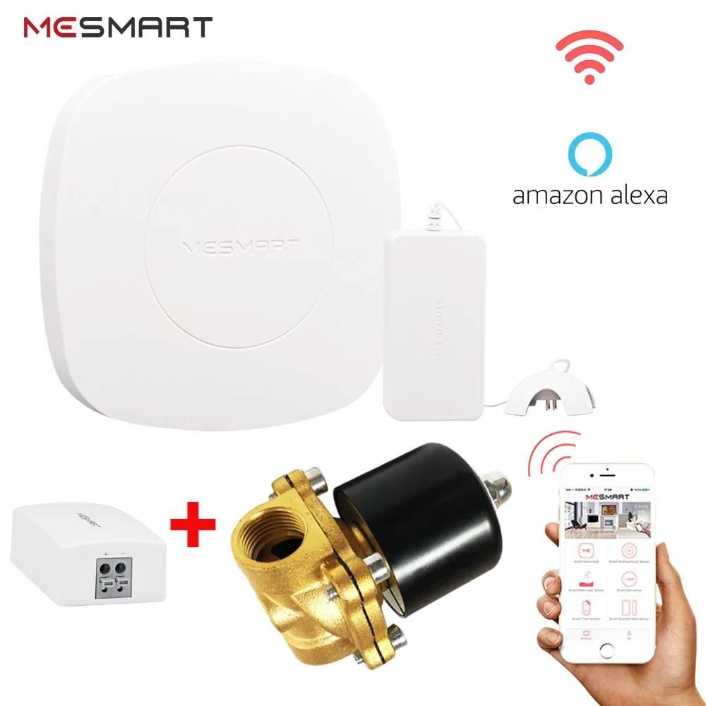 MESMART умный дом комплект автоматизации концентратор Датчик утечки воды