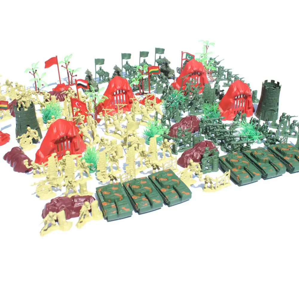 Набор детских пластиковых кукол 140 шт./компл. подарок на день рождения настольные