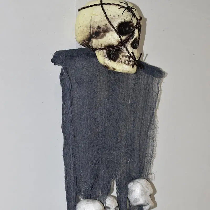 Хэллоуин Страшные череп висячие украшения Призрак Скелет поддержать настенные