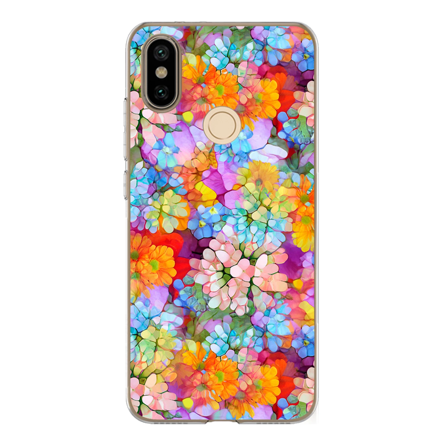 Чехол для Xiaomi Mi A2 6X чехол 5 99 дюйма Мягкий ТПУ силикон популярный милый телефона с