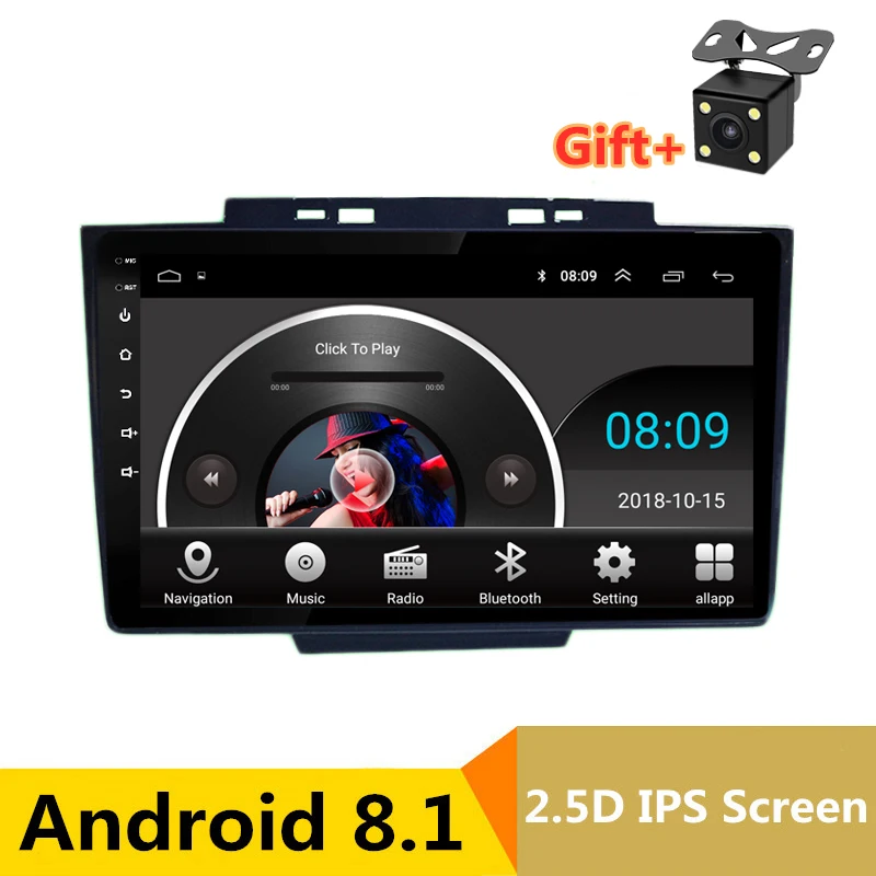 9 &quot2.5D IPS android 8 1 автомобильный dvd для Greatwall Haval Hover H5 H3 2013 2014-2018 радио навигация