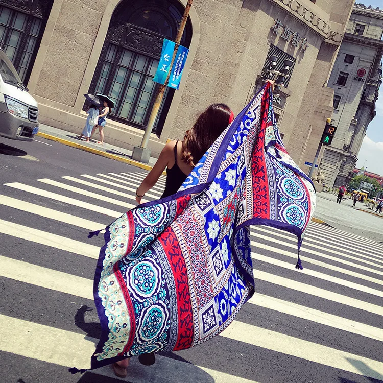 180*100 см шифоновый шарф кашне с цветочками качественные товары Печатный шифон