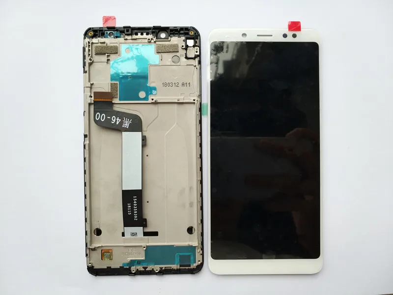 Оригинальный Для xiaomi Redmi Note 5 Pro ЖК-дисплей Дисплей Digitizer + рамка 10 Touch для Экран