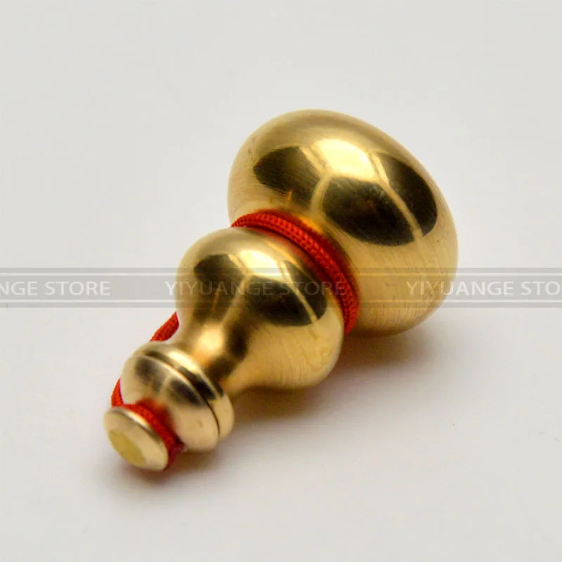 Китайский Фэншуй Ву Лу Открытый Чехол медный тыквенный амулет латунь для защиты