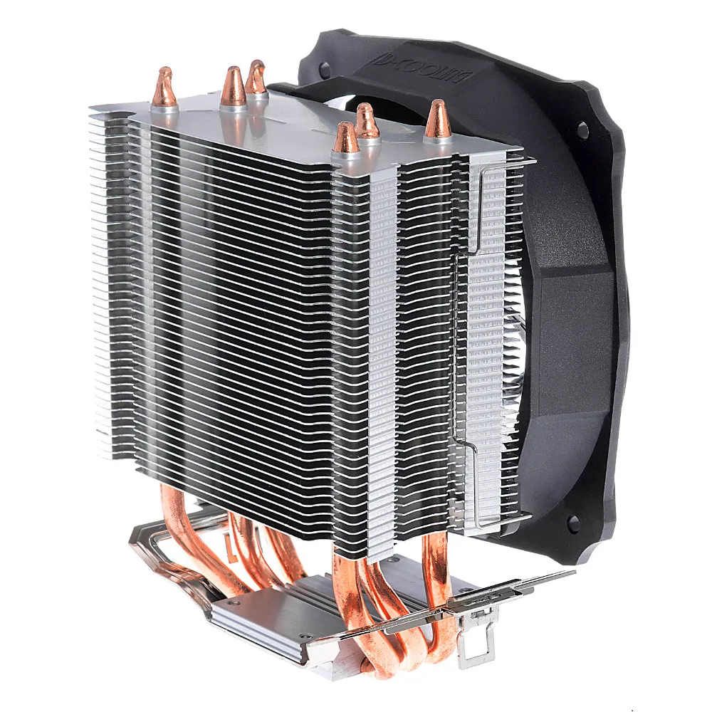 ID-COOLING SE-213v2 Универсальный кулер для процессора TDP 125 Вт 120 мм PWM 4Pin вентилятор, 3 прямого касания тепловая трубка, высокая производительность охлаждения