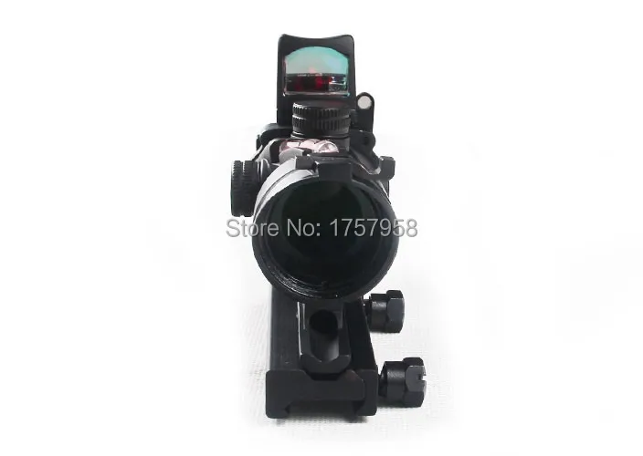 Призматический оптический прицел Trijicon ACOG 4x32 реальное волокно + миниатюрный с