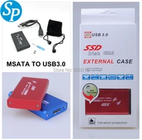 2 5 2 5 inch hdd case usb 3 0 hard drive disk msata external storage hdd enclosure box up to 6gbs dropshipping wholesale