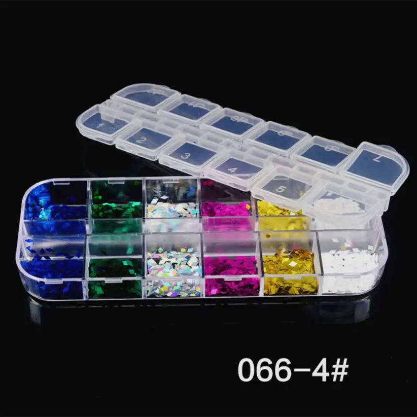 1 коробка модные патчи для ногтей сделай сам блестящие радужные лучи лак