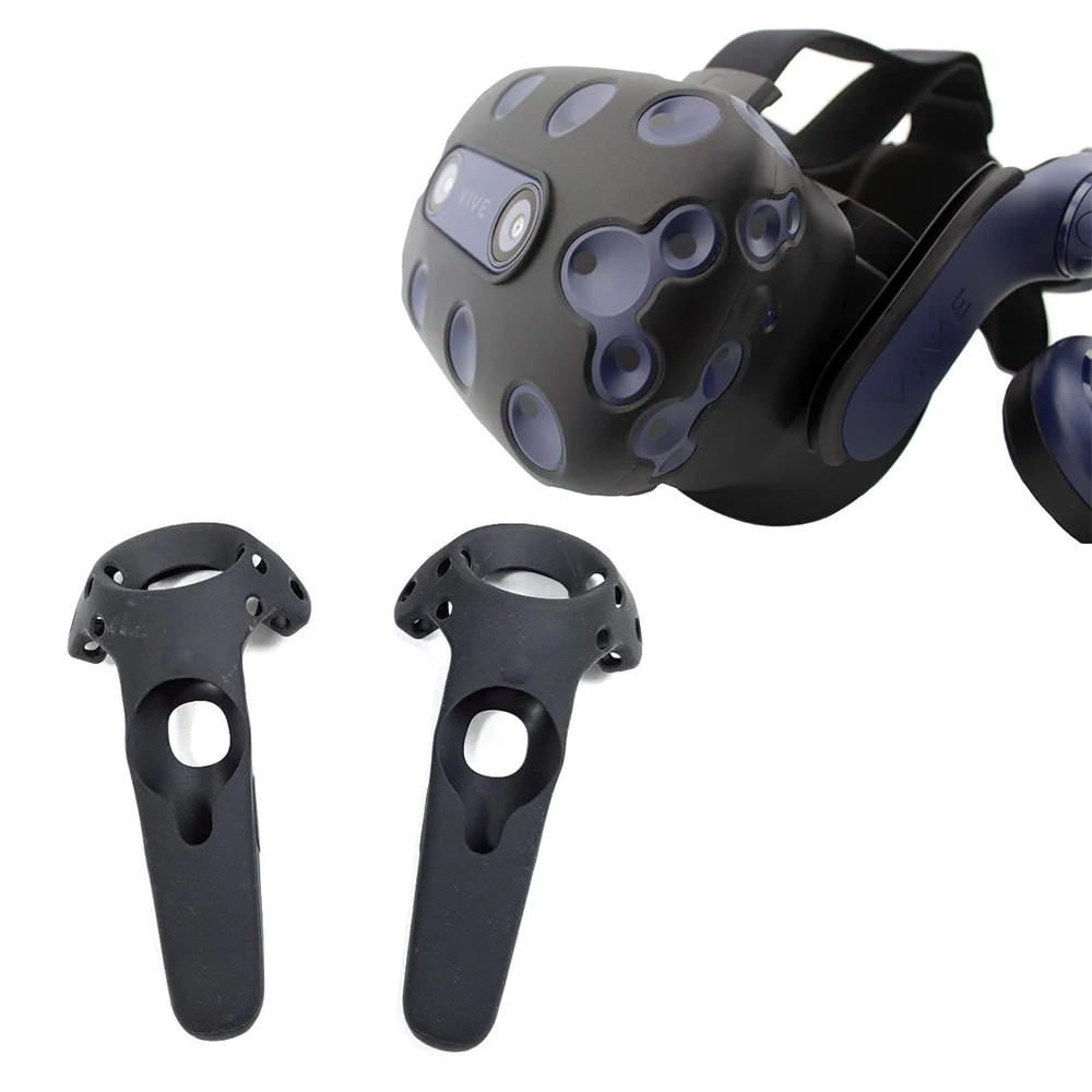 Силиконовый чехол для htc VIVE PRO VR гарнитура виртуальной реальности силиконовый резиновый VR очки шлем контроллер ручка чехол в виде ракушки