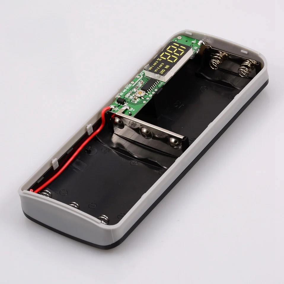 5x18650 PoverBank чехол power bank 3 USB зарядное устройство для телефона DIY портативное зарядное устройство корпус ЖК-дисплея банка питания(без батареи