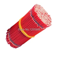 40cm 5 mm half strip off ul157128awg 70 12ts red flexible 20piecelot 28 awg pvc insulated wire electric cable led cable