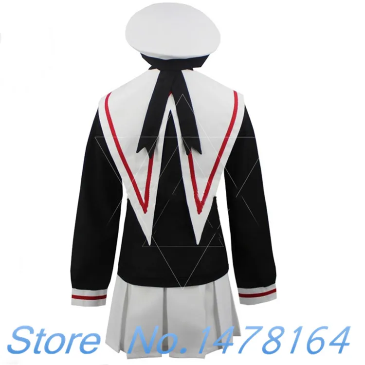 Аниме CARDCAPTOR SAKURA девушка моряк школьная форма наряды Косплей Костюм Полный