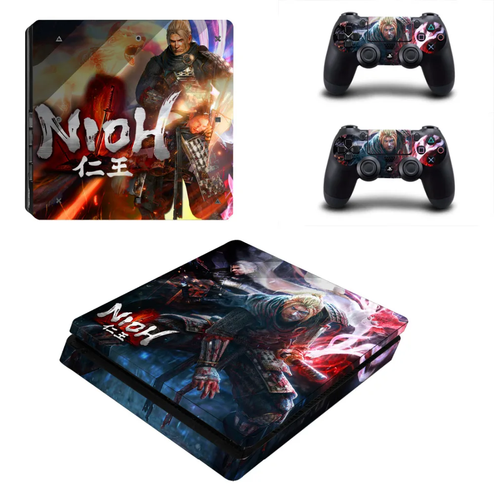 Игра Nioh наклейка PS4 тонкая кожа Стикеры для Sony Игровые приставки 4 консоли и 2