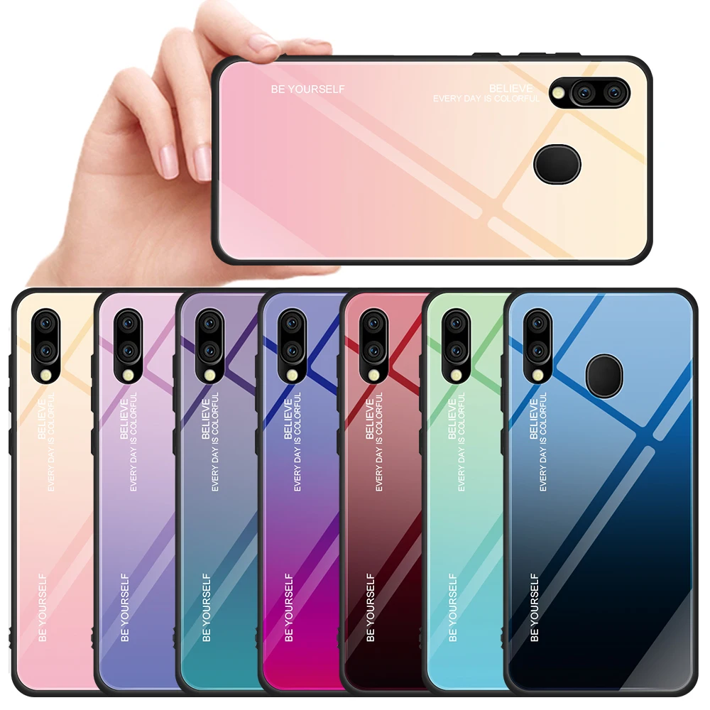 Чехол из закаленного стекла для телефона для samsung Galaxy S10 5G A50 A30 A40 A60 A70 A20 A10 S8 S9 J4 J6 плюс A7 M20 M30 M10 крышка чехол