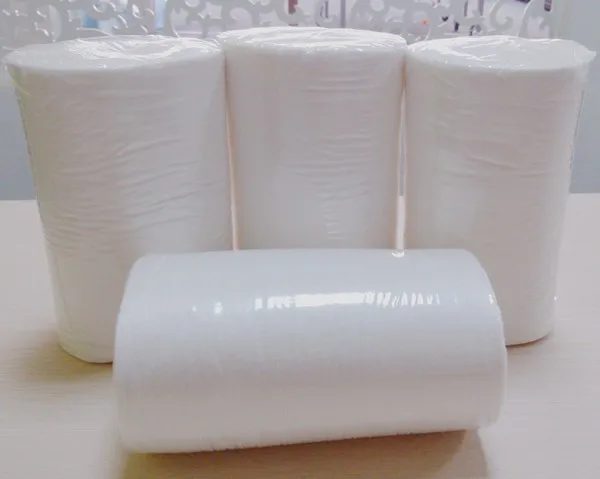 Free Shipping 100 Rolls of Biodegradable Flushable Viscose Cloth diaper Nappy Inserts Liners 100 sheets per Roll 19*30cm