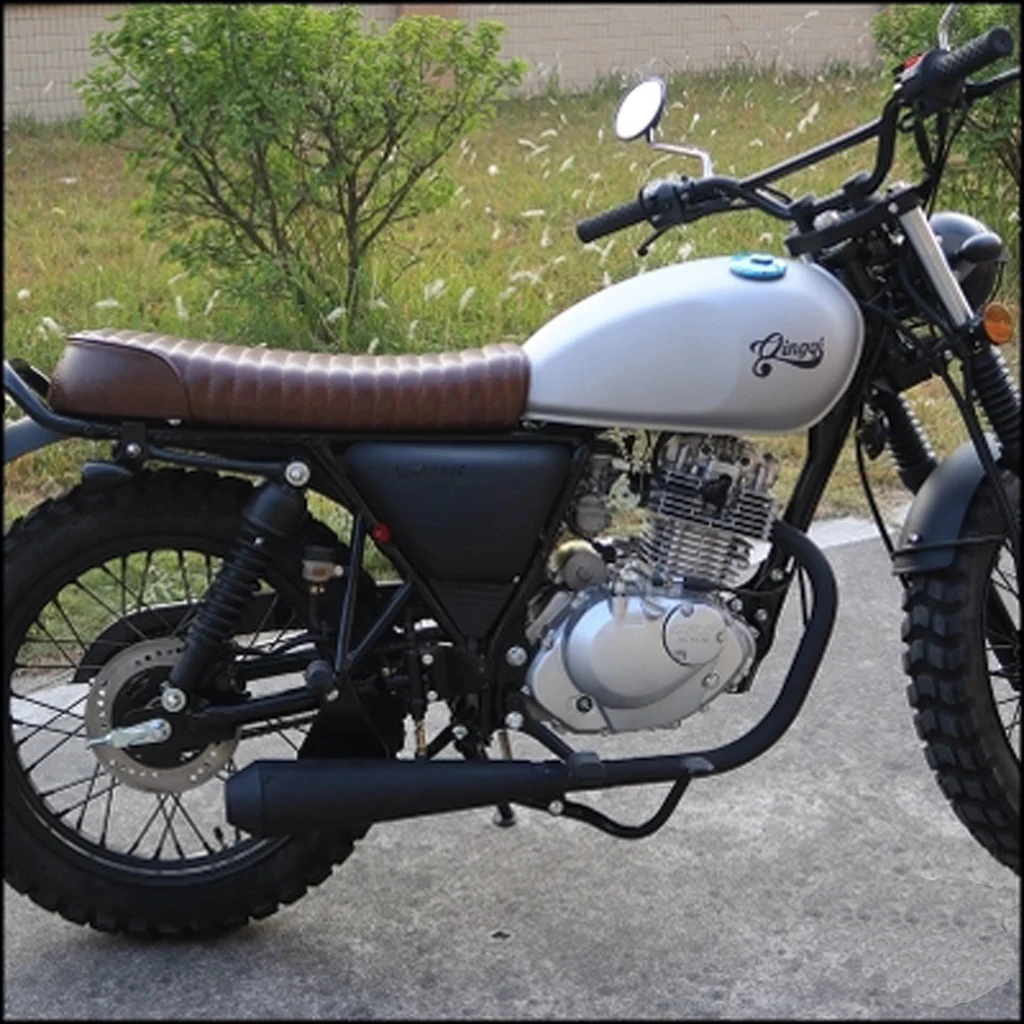 Мотоцикл Кафе Racer сиденье для ручной работы BRAT Англия MUTT Винтаж на заказ