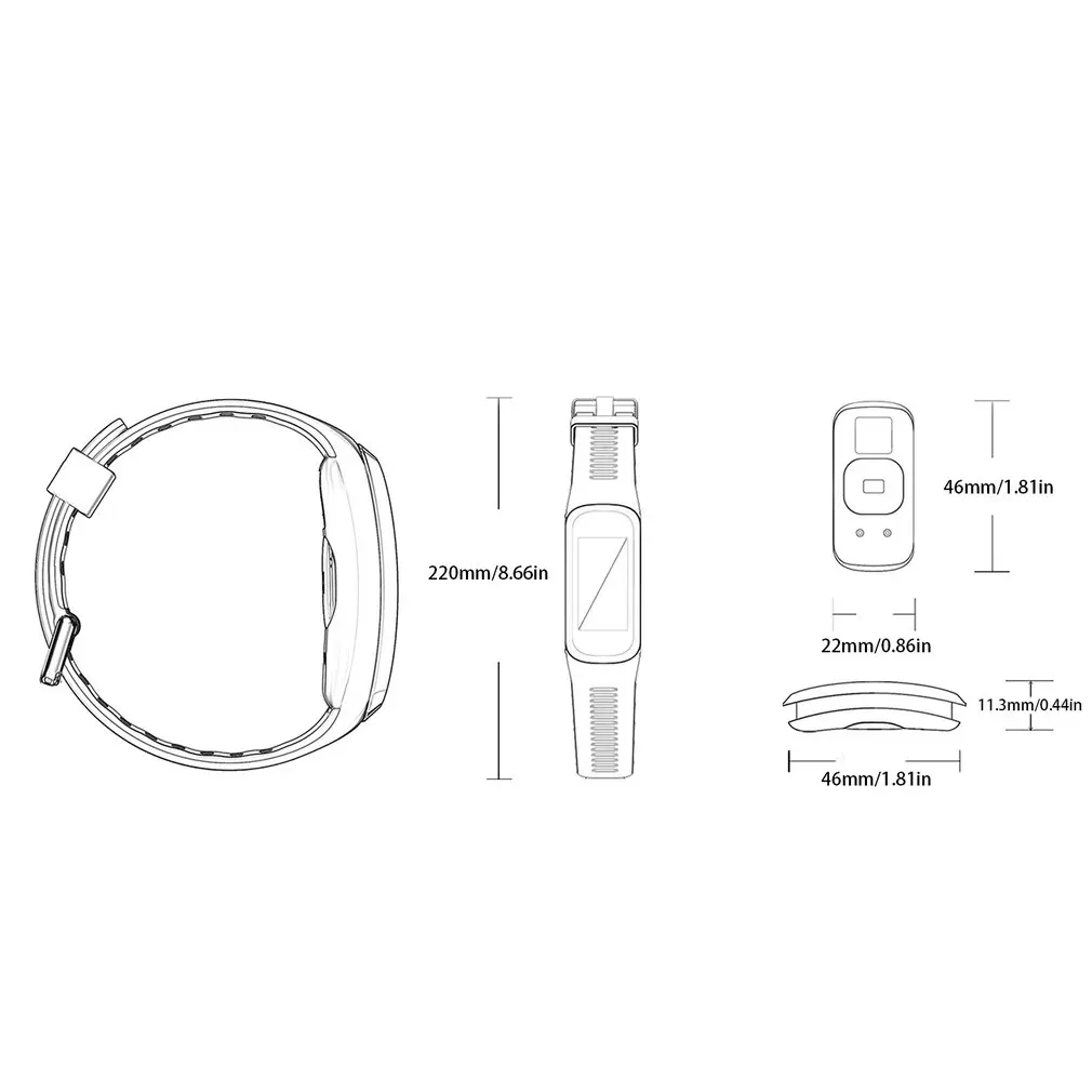 Многофункциональный NFC умный браслет в реальном времени монитор сердечного