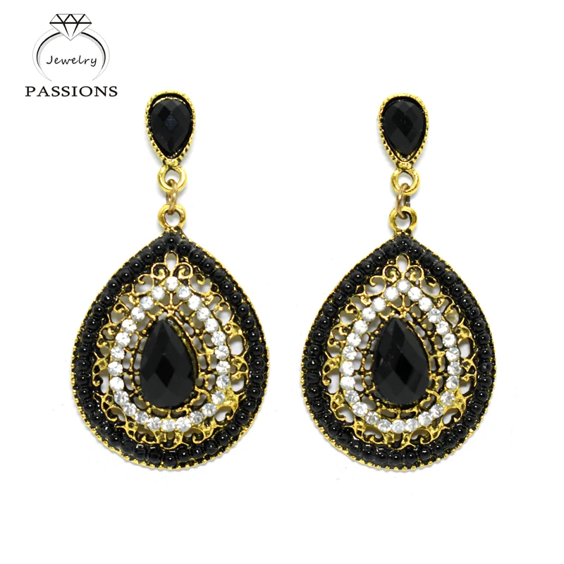 Женские серьги-капельки в этническом стиле | Украшения и аксессуары