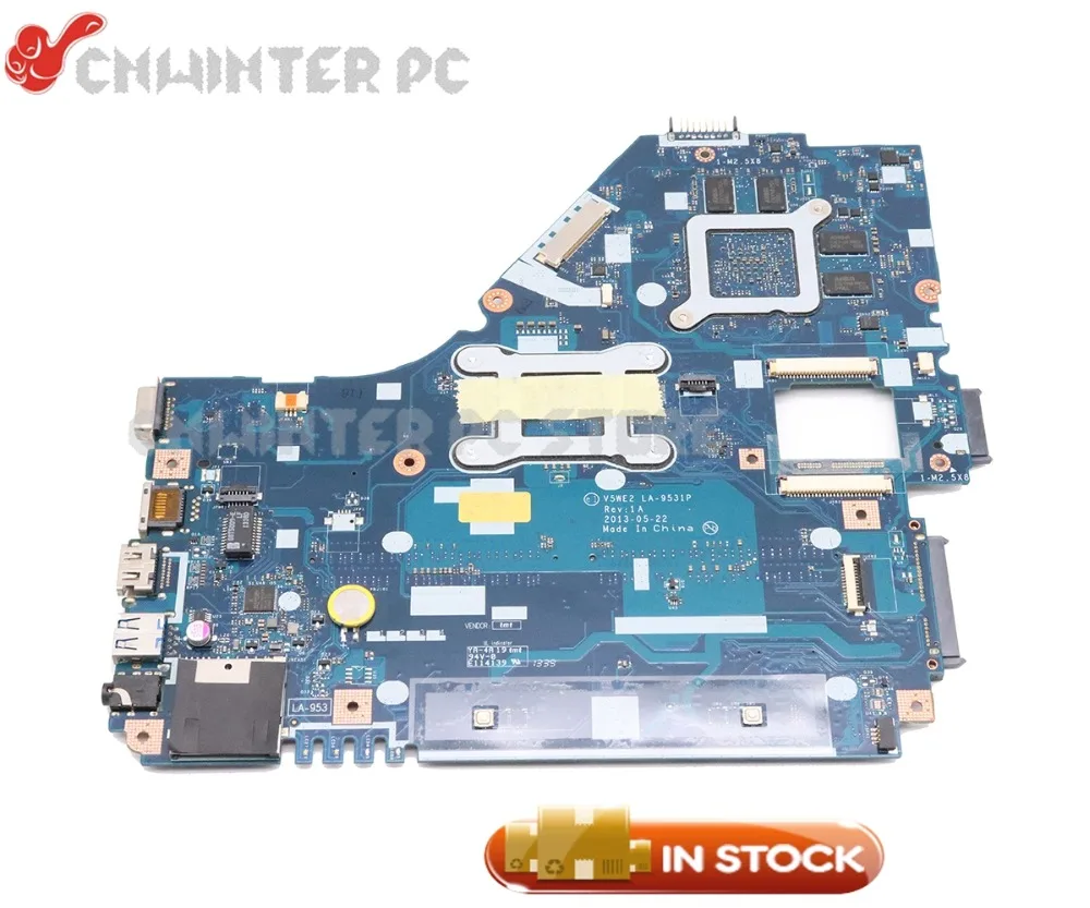NOKOTION V5WE2 LA-9531P NBMFP11005 для Acer aspire E1-572 материнская плата ноутбука E1-572G CPU DDR3L HD8670M gpu |