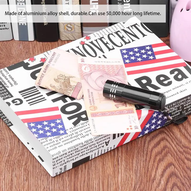 Ультрафиолетовый фонарь суперминиатюрная алюминиевая ультрафиолетовая лампа с