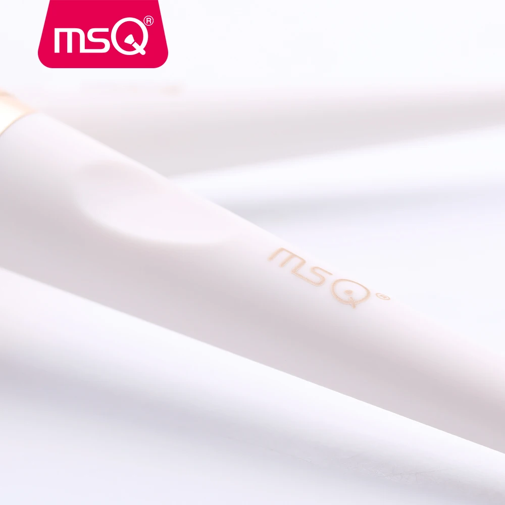 MSQ 13 шт набор кистей для макияжа Пудра основа век тени губ наборы золото/белый ПВХ