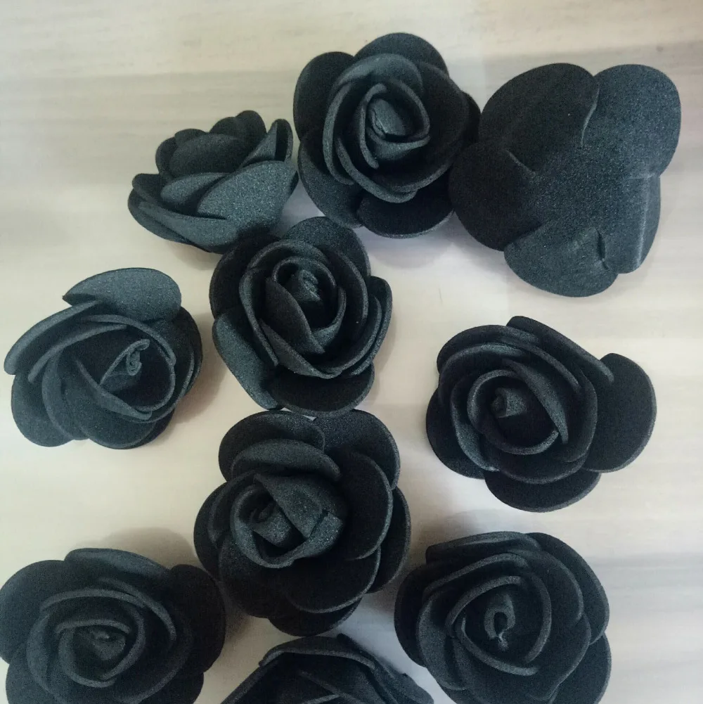 20 шт./Искусственная мини головка розы из пенополиэтилена украшение для дома и