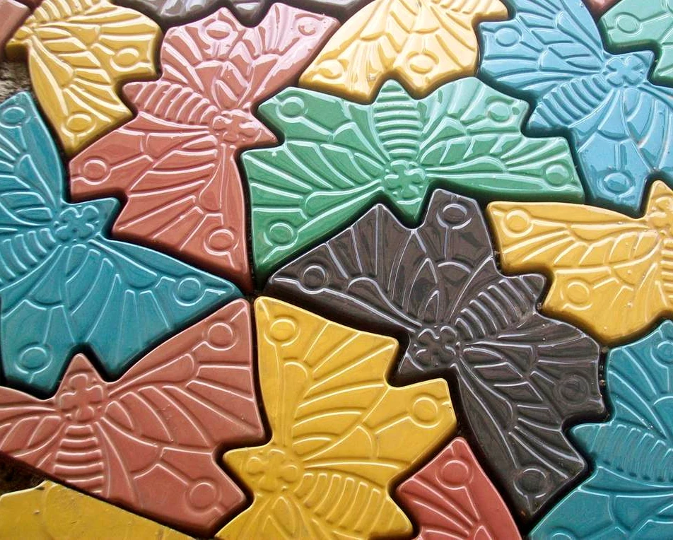 Пластиковые формы для бетонной тротуарной плитки бетонная бабочка тротуарная