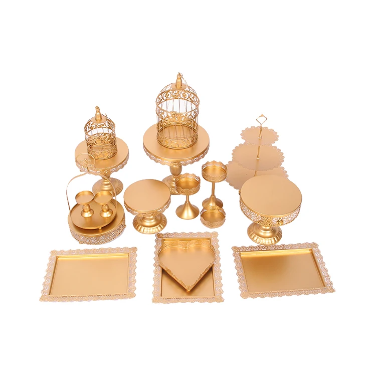 Tobs Золотой стеллаж для выпечки держатель пирамида из Макарон Для выкладывания