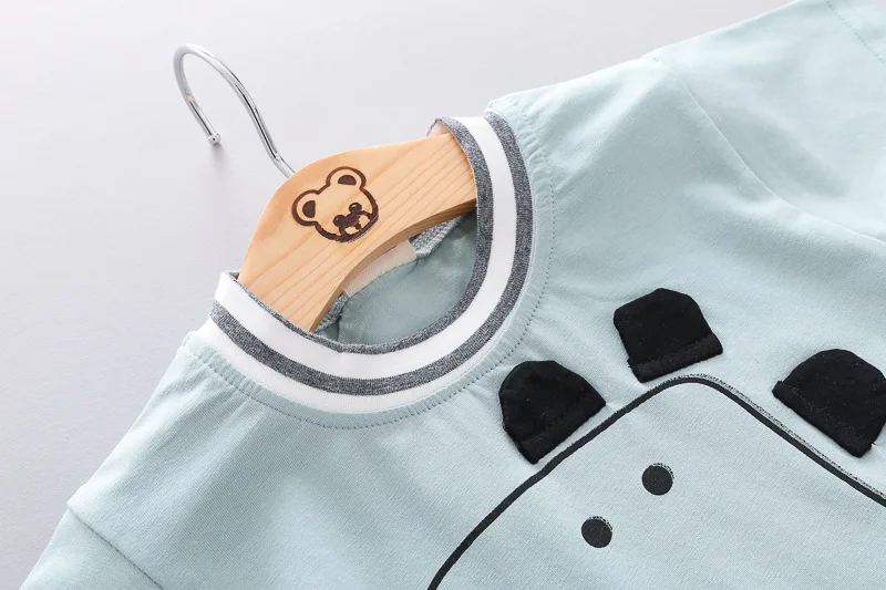 2019 Summer Baby Girls Boys Clothes Sets Toddler Infant Clothing Dinosaur T Shirt Shorts Kids Child Costume | Детская одежда и
