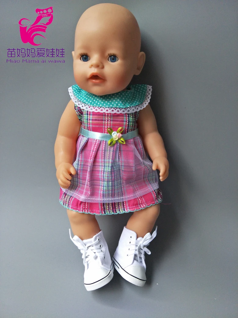 Ботинки для кукол девочек 7 см подходят 18 дюймов обувь джинсовые тканевые ботинки