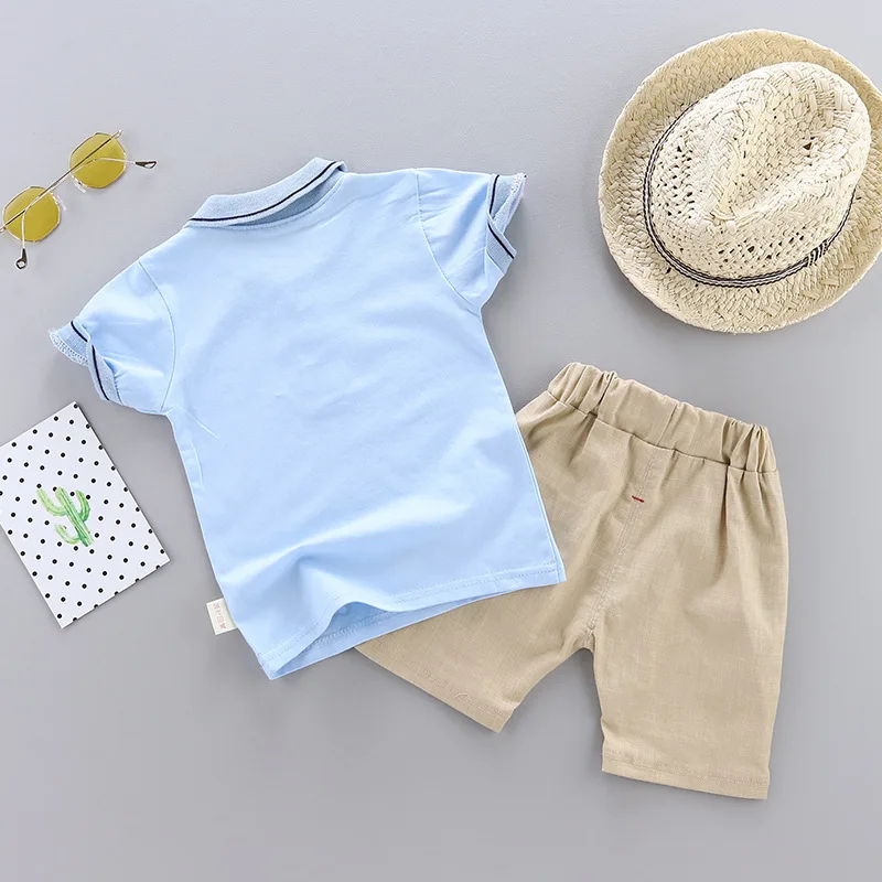 Летняя детская одежда для маленьких мальчиков и девочек футболка с героями